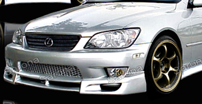 Custom Lexus IS300  Sedan Front Bumper (2000 - 2005) - $400.00 (Part #LX-012-FB)